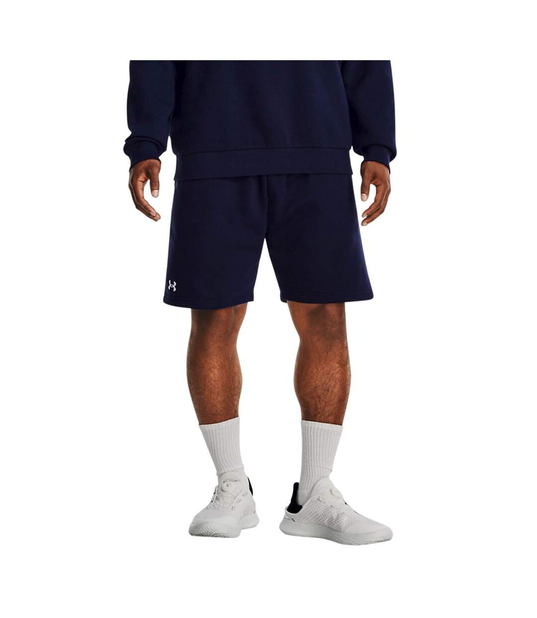 Short rival homme bleu nuit / blanc Under Armour-2