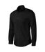 Chemise Motif/style Uni Dynamic Homme Noir Malfini-3