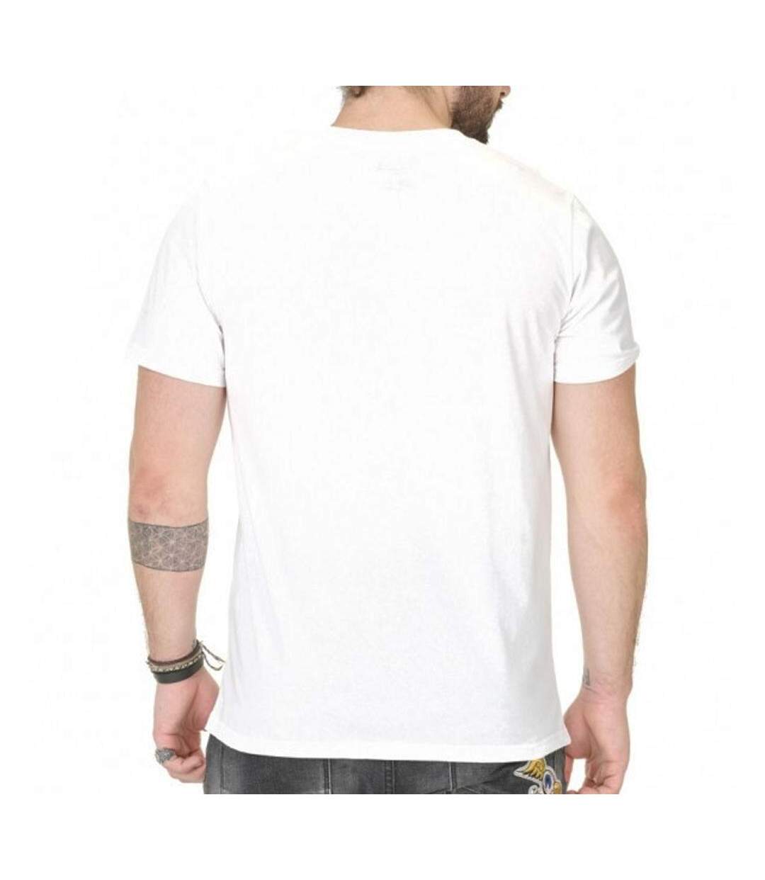 T-shirt Blanc Homme Von Dutch 945870 - L-2