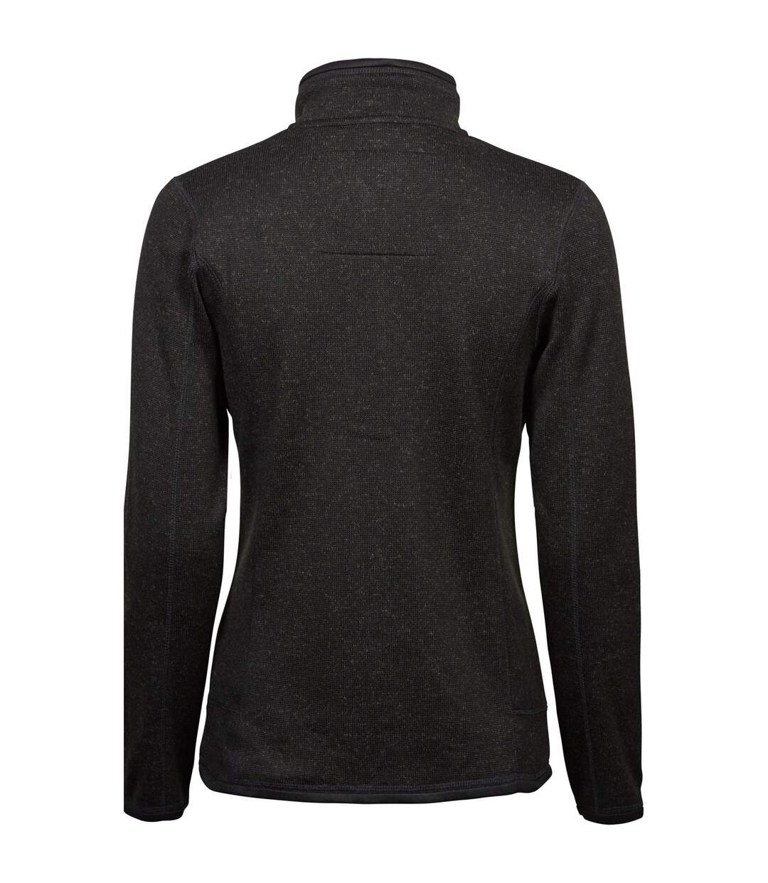 Womens/ladies Fleece Outdoor Jacket Black Tee Jays-2