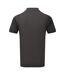 Mens glacier tech polo shirt charcoal Asquith & Fox