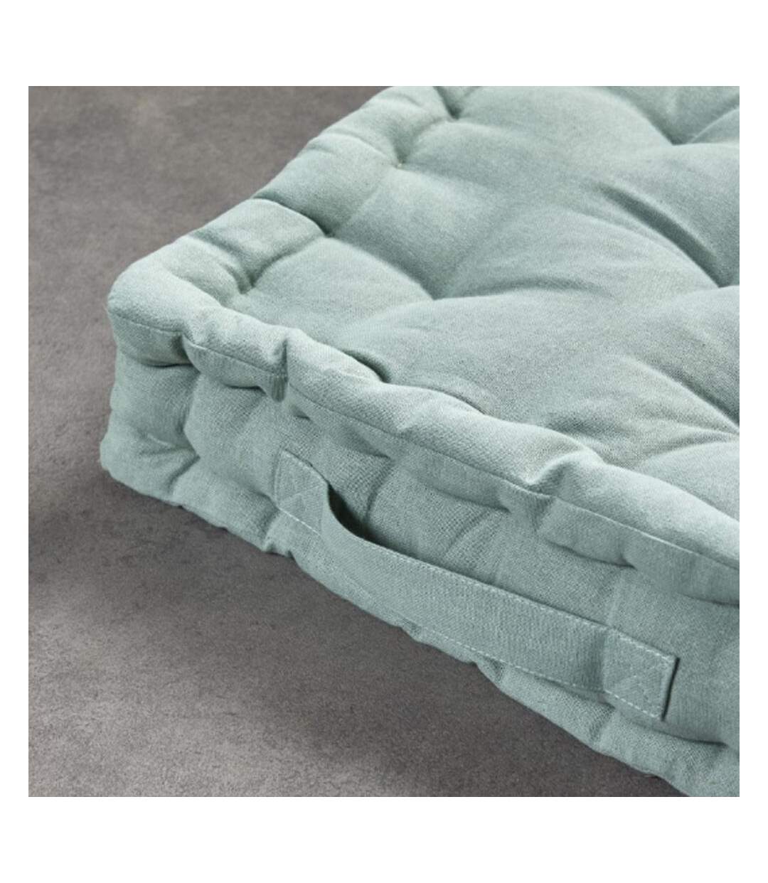 Coussin de sol vert today 40x40x10cm-2