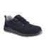 Mens knitted wire lace safety trainers black/grey Portwest-1