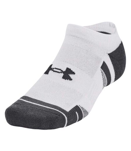 Pack Of 3  Unisex Adult Performance No-show Socks  White Under Armour
