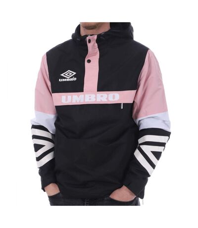 Blouson noir homme Umbro Cherit 1/2 Z Jkt
