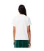 T-shirt Style Floral Femme Blanc Lacoste-3