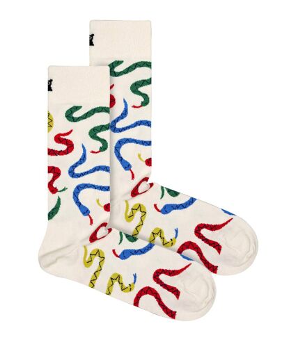 Happy Socks - Unisex Novelty Snakes Design Socks