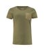 Womens/ladies Walcott T-shirt Moss Green James Harvest-1