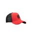 Casquette trucker avec filet en suédine Red Morning Rock'n Free Life-2