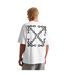 T-shirt Motif/style Imprimé Chaîne Homme Blanc Off White-3