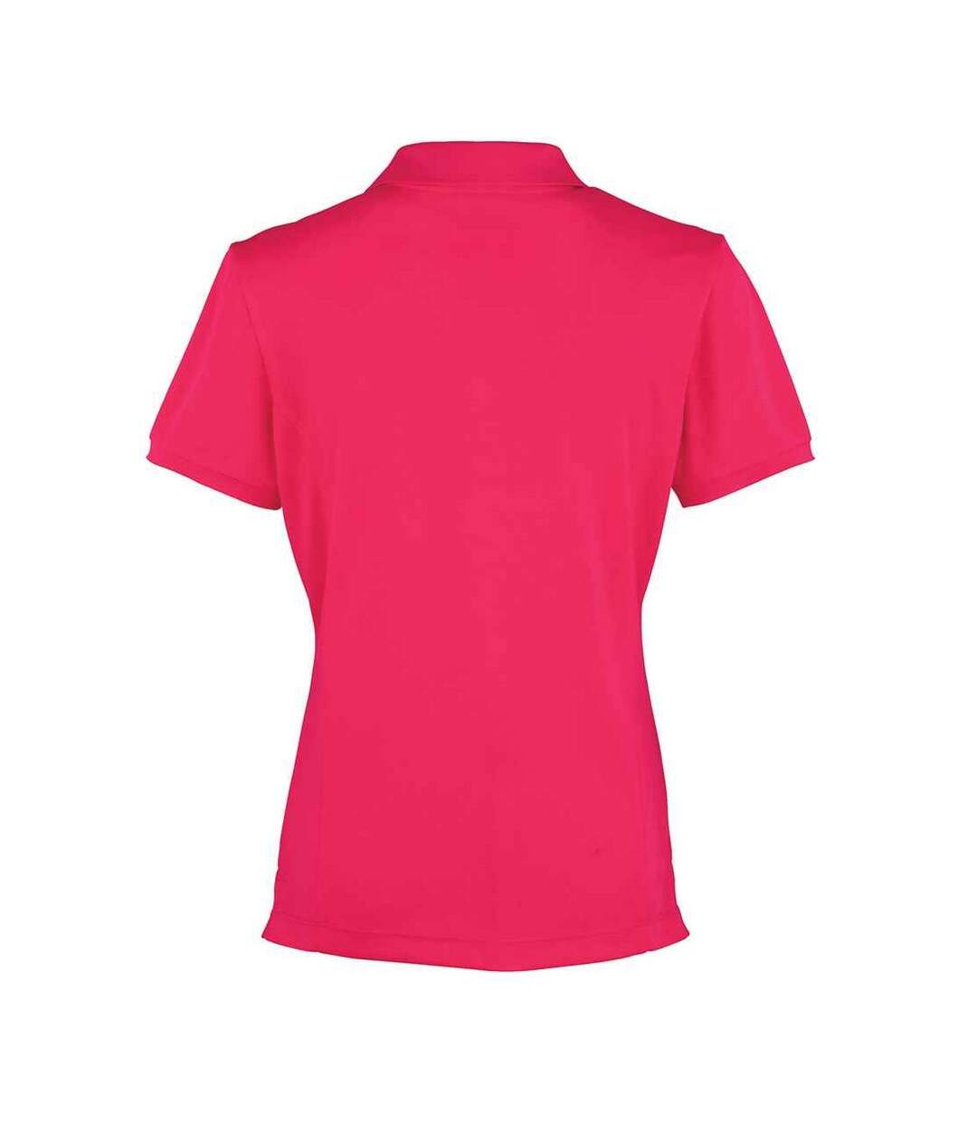 Polo Femme Rose Vif Premier-2