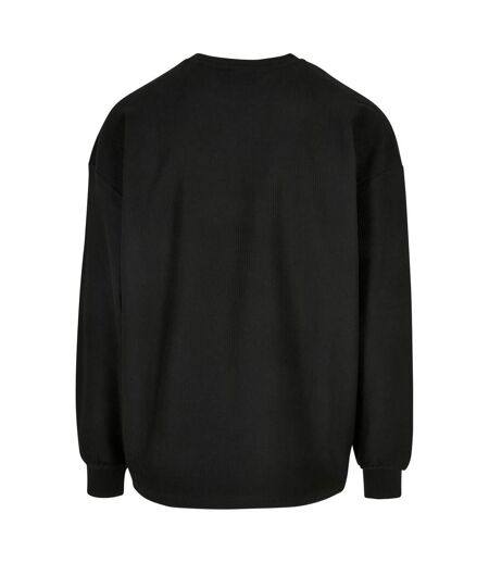 Sweat Motif/style Côtelé Homme Noir Urban Classics