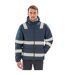 Result Genuine Recycled Mens Ripstop Safety Padded Jacket (Navy) - UTRW7961