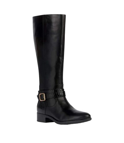 Bottes mi-mollet felicity femme noir Geox