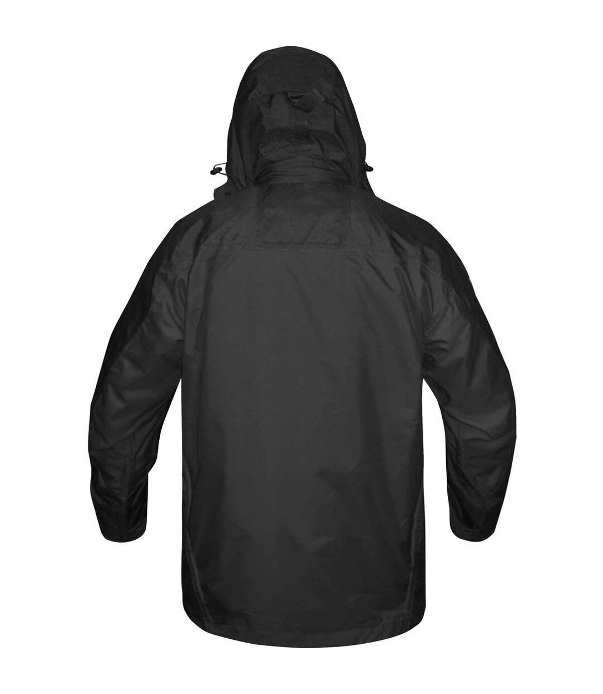 Stormtech Mens Fusion 5 In 1 System Parka Hooded Waterproof Breathable Jacket (Black/Black) - UTBC1185