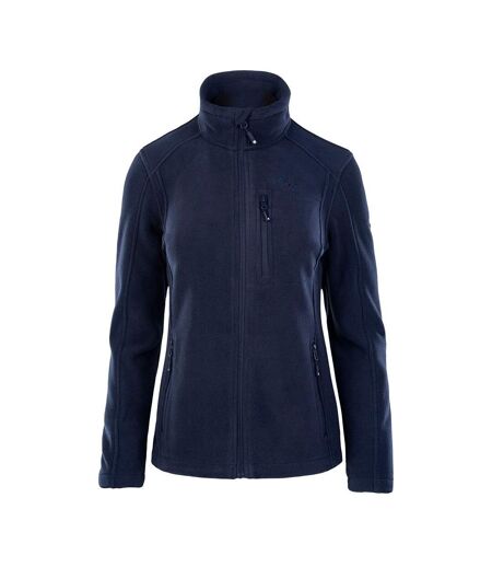 Womens/ladies montes fleece jacket insignia blue Hi-Tec