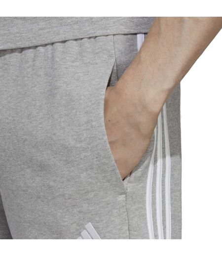 Short Style 3 Rayures Essentials Homme Gris Adidas