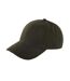 6 Panel Wool Blend Cap Dark Olive Beechfield-2