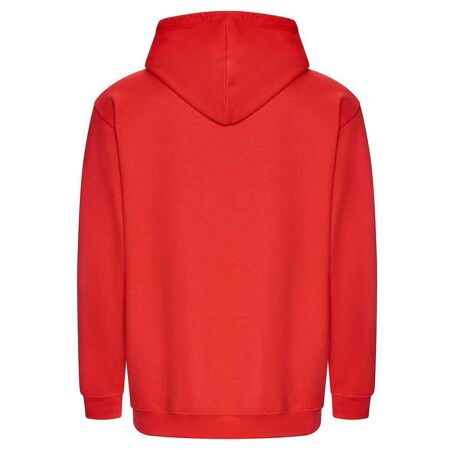 Sweat à capuche college homme rouge orangé vif Awdis