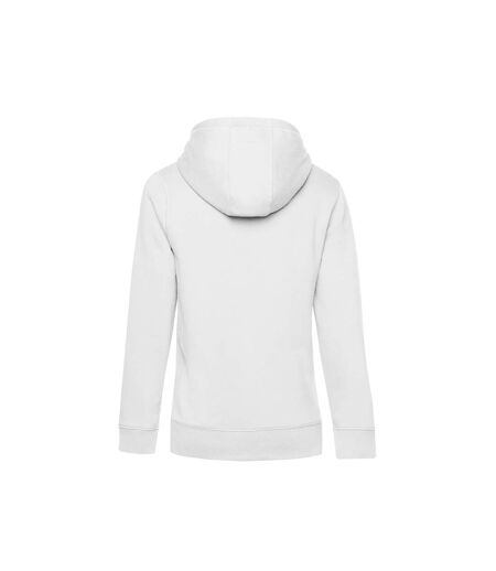 Sweat à capuche queen femme blanc B&C