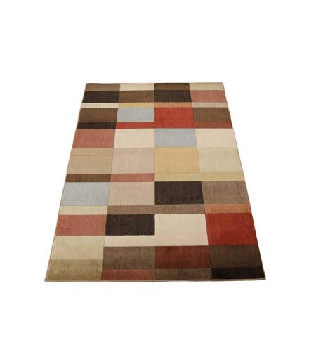 Tapis salon et chambre tissé motif seventies PADRIAN