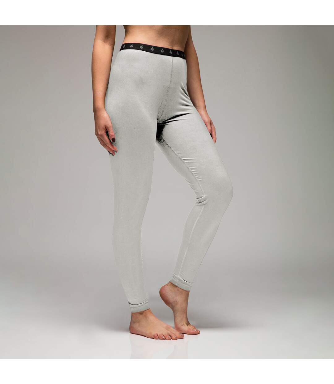 Caleçon long thermique doublé polaire pour femme-6