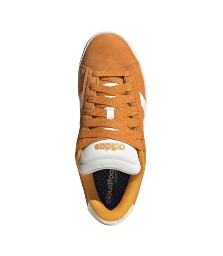 Baskets Motif/style Logo Grand Court Homme Orange Blanc Cassé Adidas