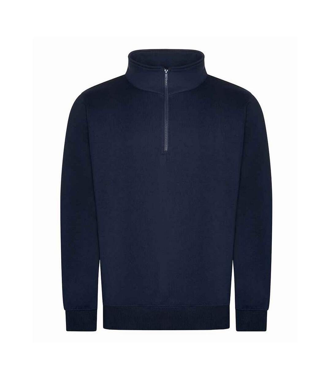 Mens quarter zip sweatshirt navy PRO RTX