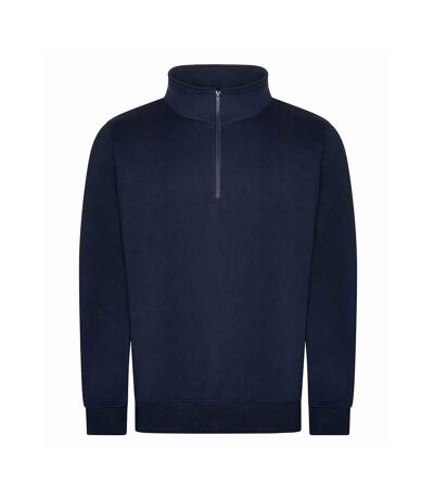 PRO RTX Mens Quarter Zip Sweatshirt (Navy) - UTPC5374