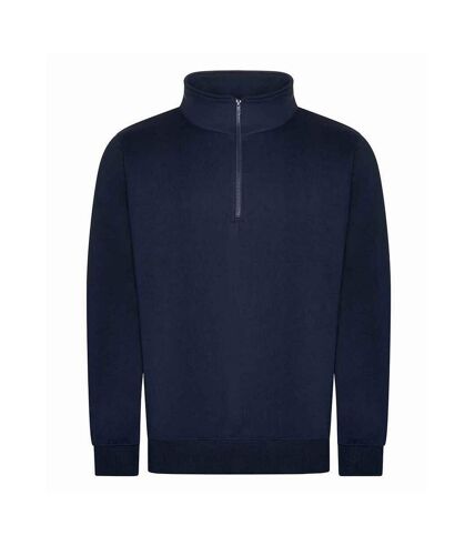 PRO RTX Mens Quarter Zip Sweatshirt (Navy) - UTPC5374