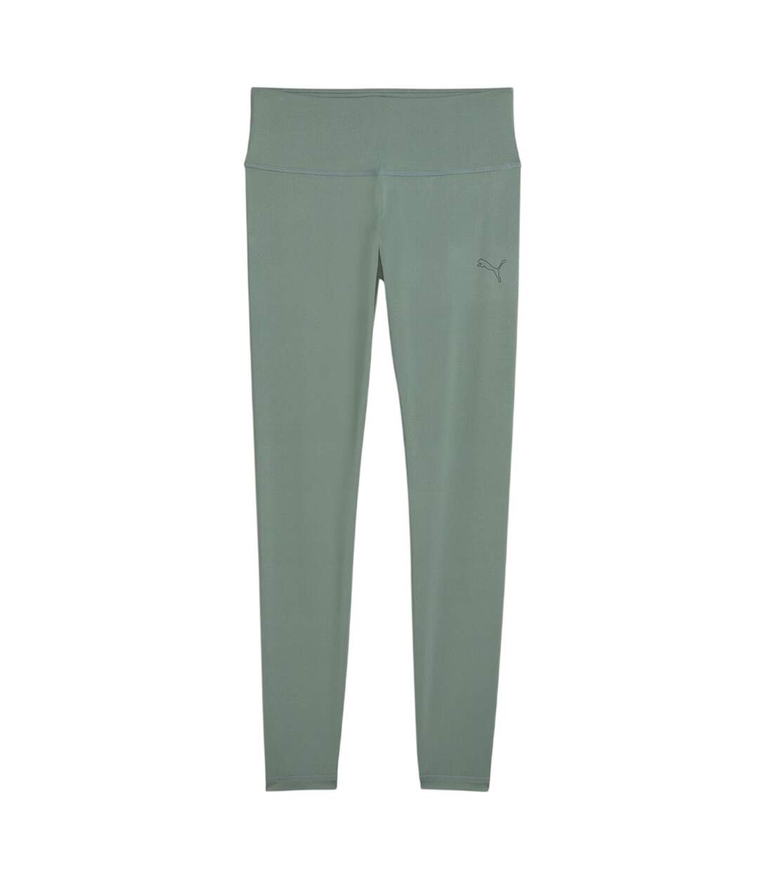 Womens/ladies Mass Merchants Leggings Green Moon Puma-2