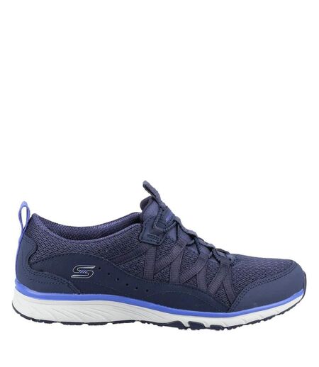 Skechers Womens/Ladies Gratis Sport Live Sneakers (Navy) - UTFS9271