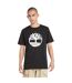 Mens Northwood Tree Logo Short-sleeved T-shirt Black Timberland-3