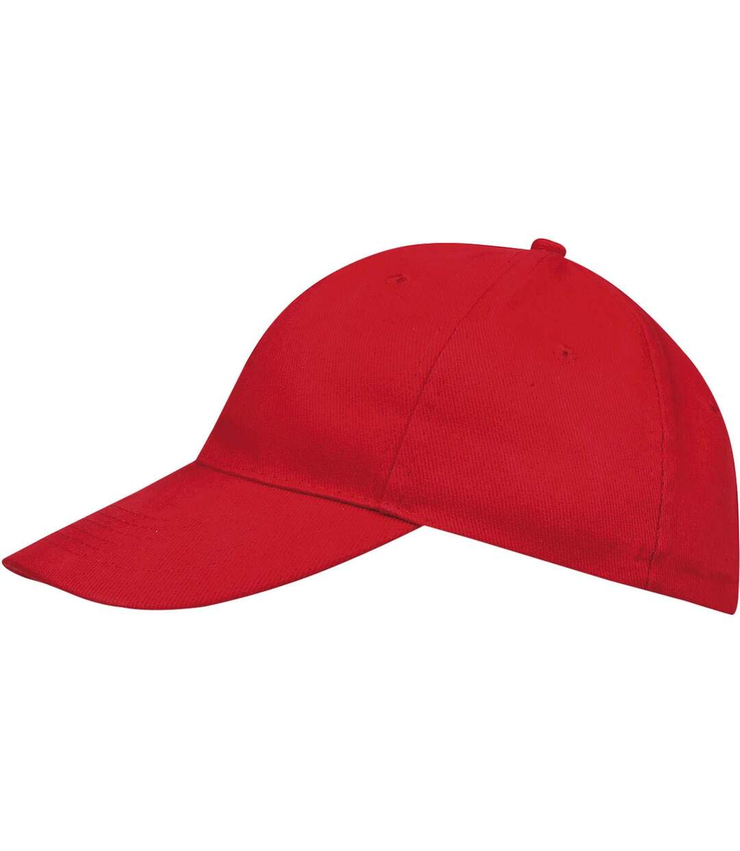 Casquette de baseball buffalo unisexe rouge SOLS-3