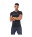 Mens Crew Neck T-shirt Navy Emporio Armani-2