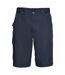 Short De Travail Unisexe Bleu Marine Russell-2