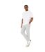 Mens tapered slim pants light grey Burton