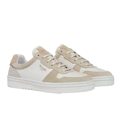 Baskets Bentham Femme Blanc Beige Mallet