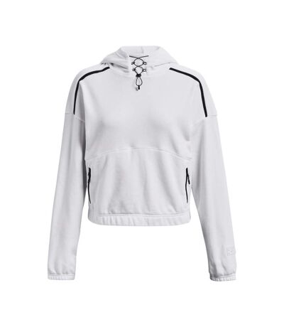 Sweat à capuche journey femme blanc Under Armour