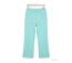 MAYFLOWER Basic Stretch : Pantacourt femme Bleu Ciel Lagon en coton extensible-2