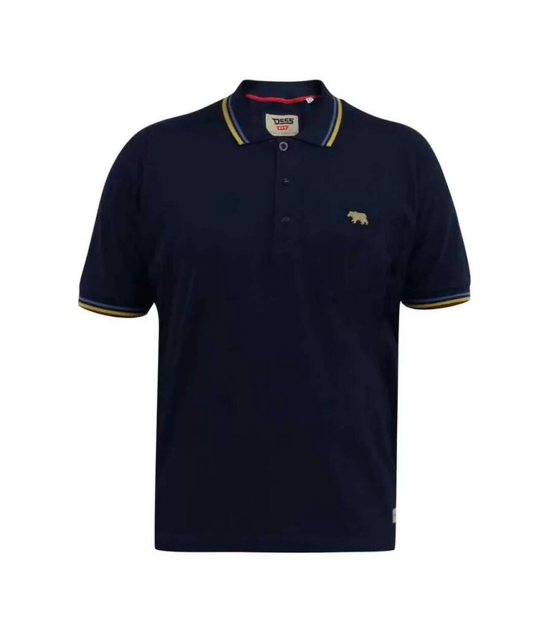 Polo d555 hamford homme bleu marine foncé Duke Duke