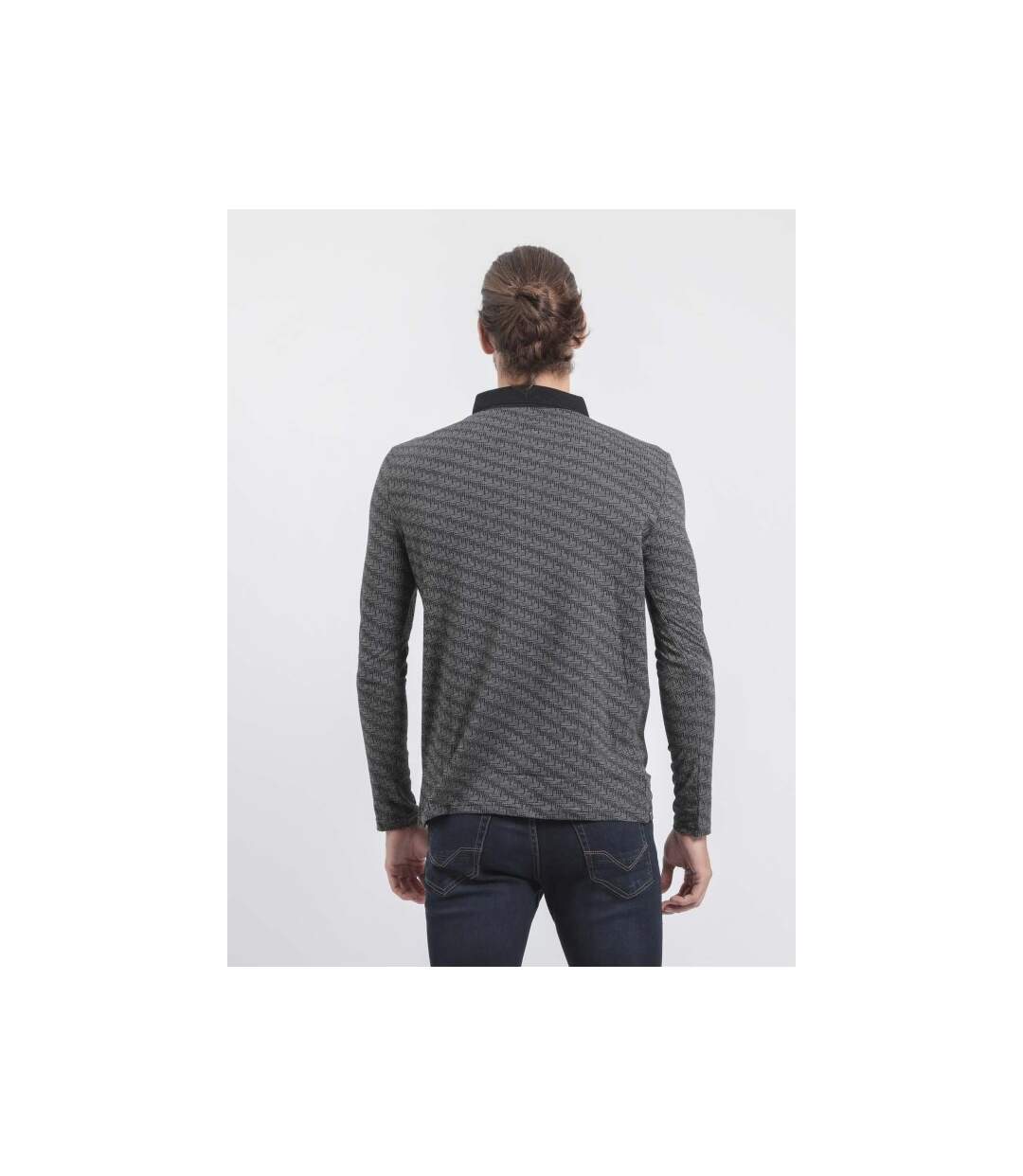 Polo manches longues pur coton PURLY-2