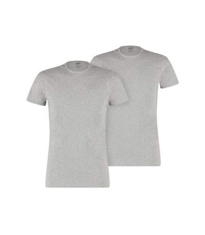 Puma T-shirt unisexe pour adultes (lot de 2) (Marl gris) - UTCS739