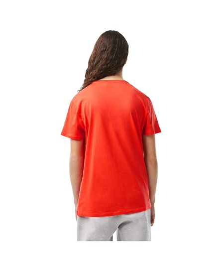 T-shirt pima homme orange Lacoste