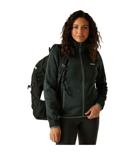 Womens/ladies Newhill Full Zip Fleece Jacket Spruce Green Regatta
