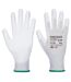 Unisex adult a199 pu palm grip gloves xs grey Portwest-1