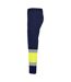 Pantalon Naos Homme Bleu Marine Jaune Fluo Roly Workwear-3