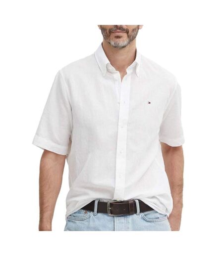 Chemisette Blanche Homme Tommy Hilfiger Linen Solid - 38