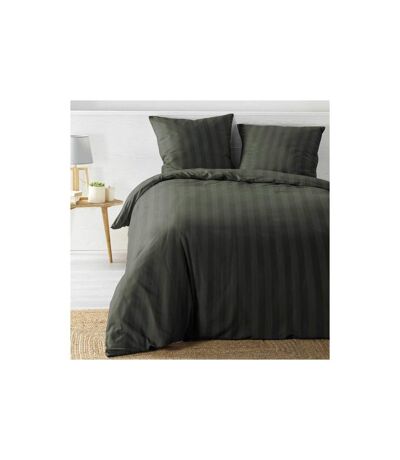 Parure de Lit 3 Pièces Cleo 240x220cm Vert Kaki