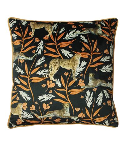 Tribeca leopard cushion cover one size multicoloured Paoletti